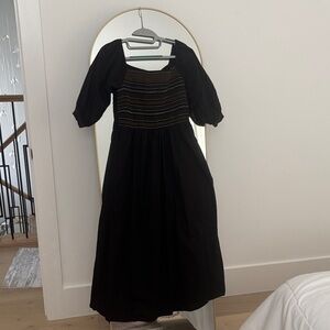 Chic Black Long Sleeve Dress